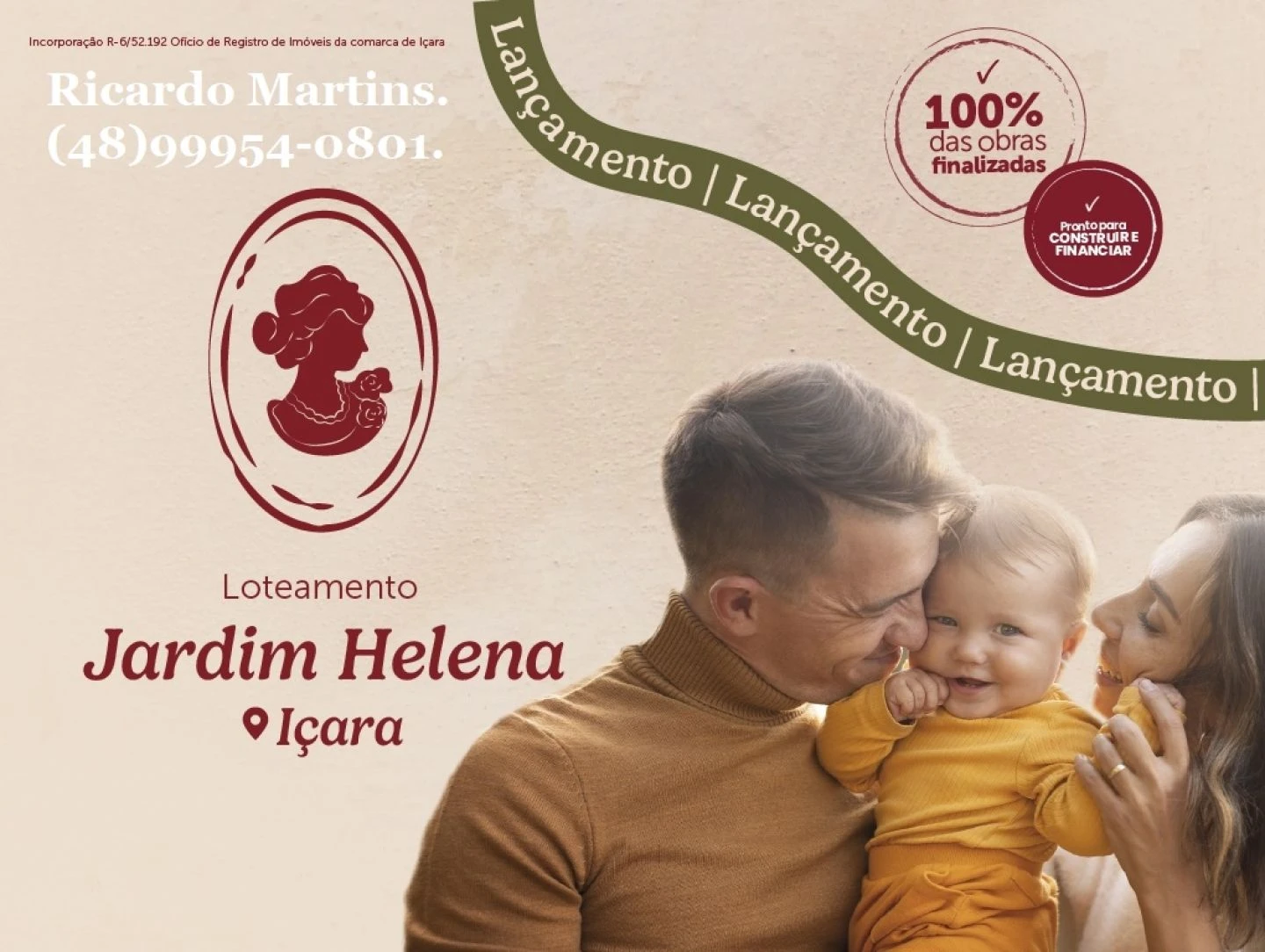Loteamento Jardim Helena Içara bairro Liri